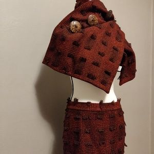 Cubix stunning 2 piece skirt and shawl.